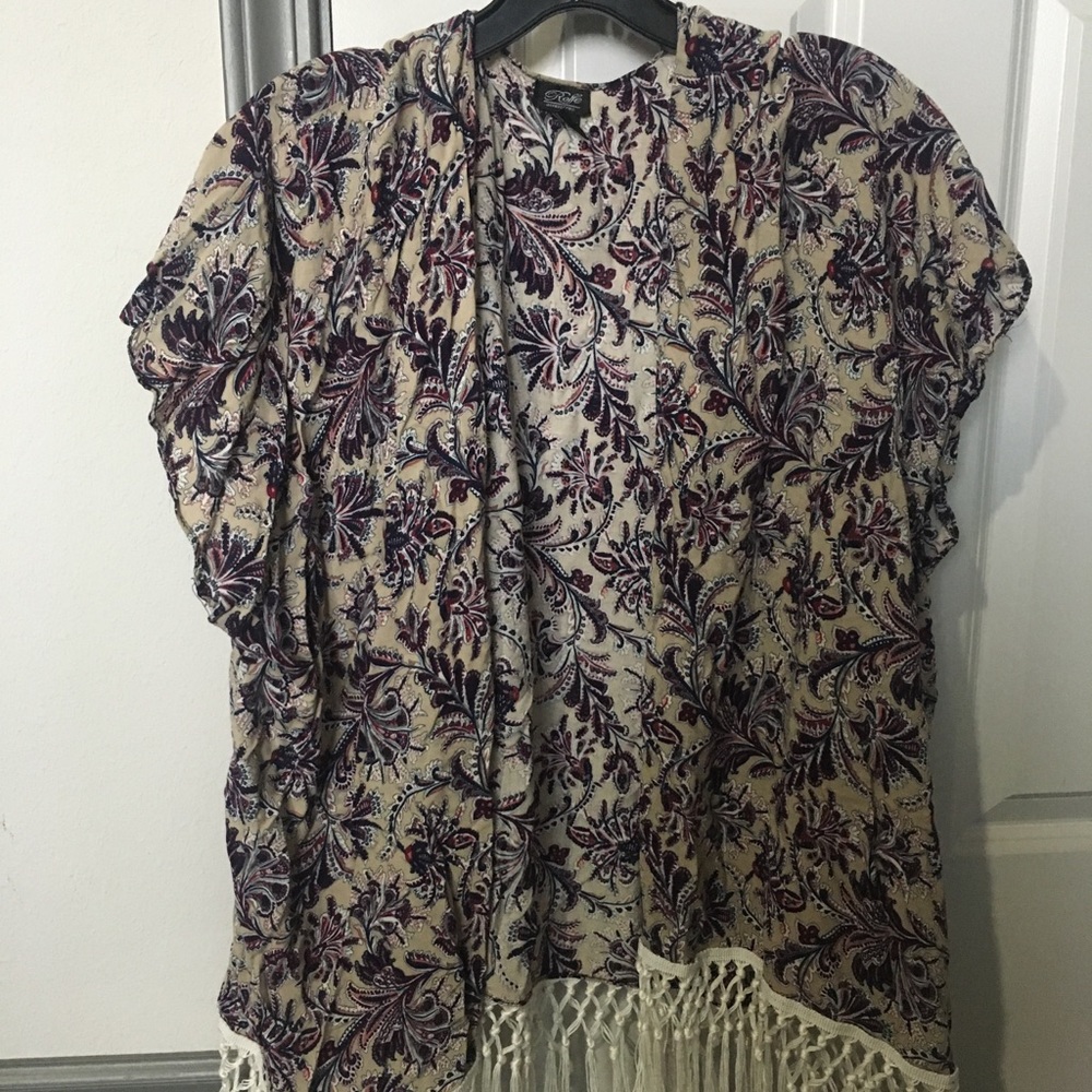 Beautiful floral cover up